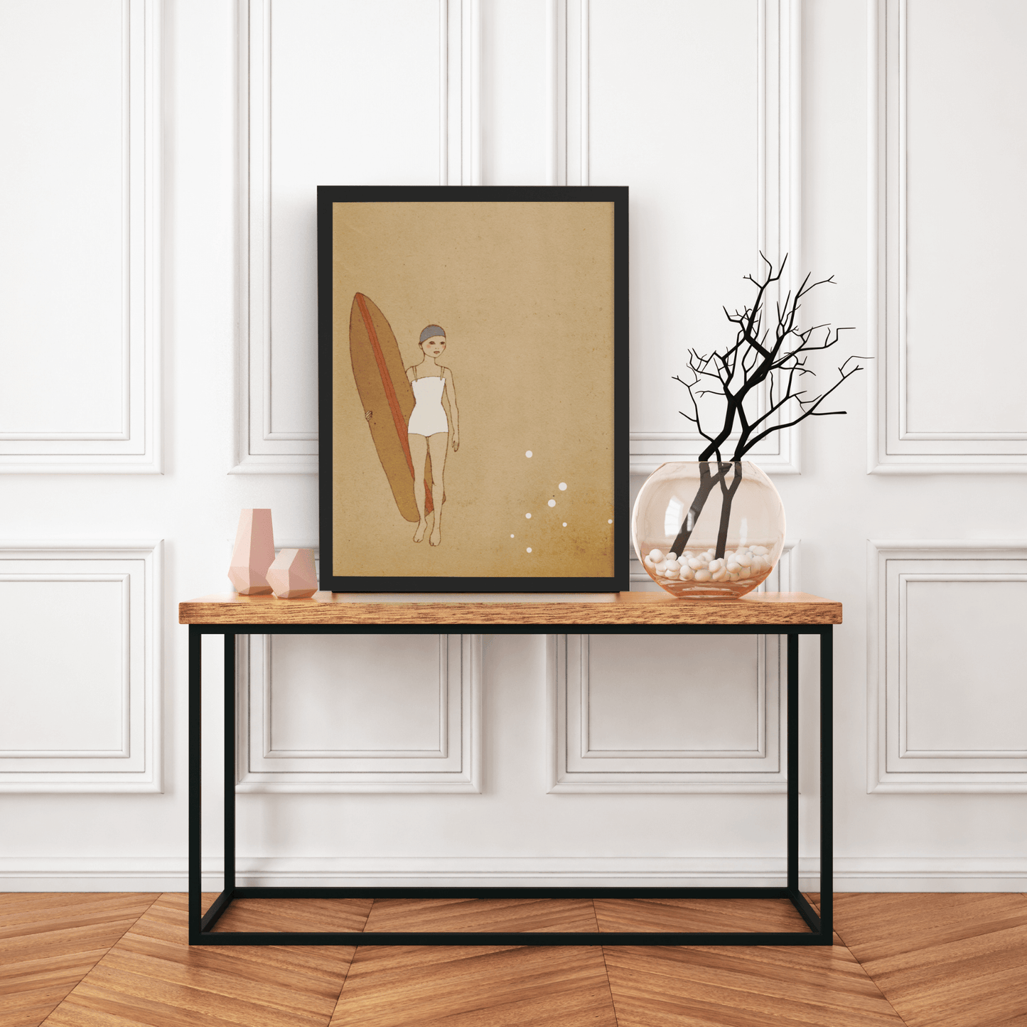 Sizing the Wave Poster