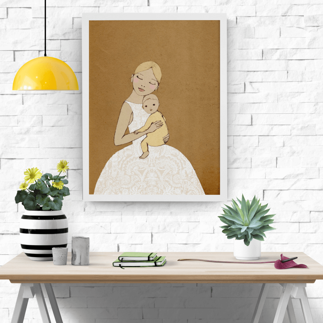 Mother and Child Poster