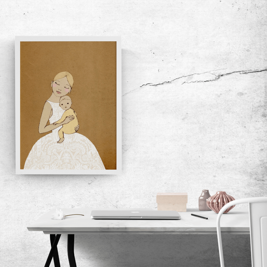 Mother and Child Poster
