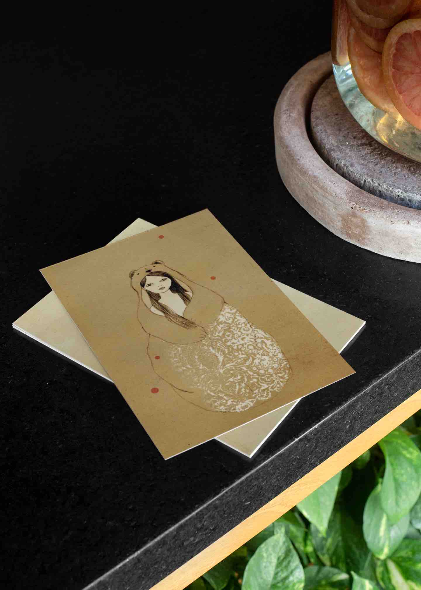 Spirit Animals - Set of 5 Nature Postcards