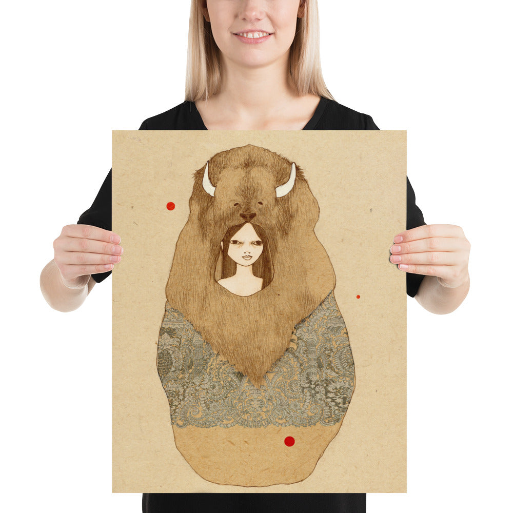 Buffalo Girl Poster