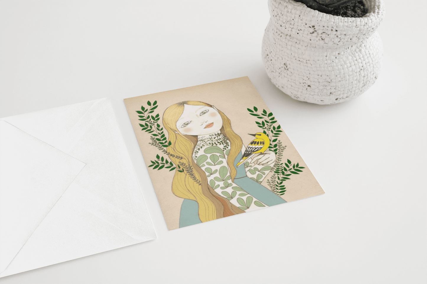 Forest Songs - Set of 5 Floral Postcards