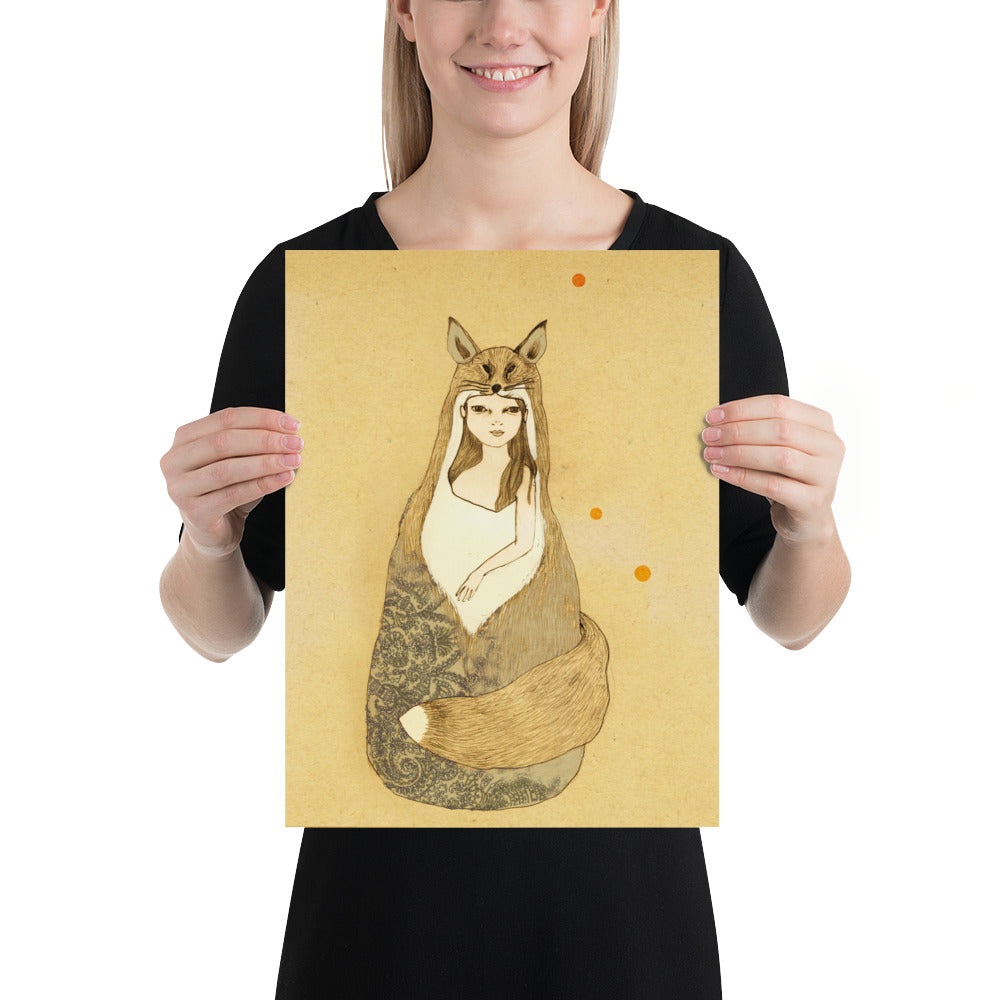 Fox Girl Poster