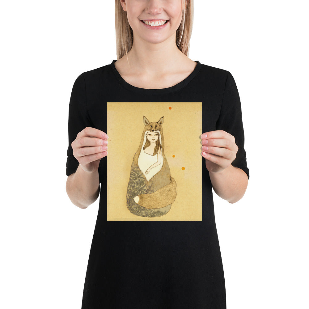 Fox Girl Poster