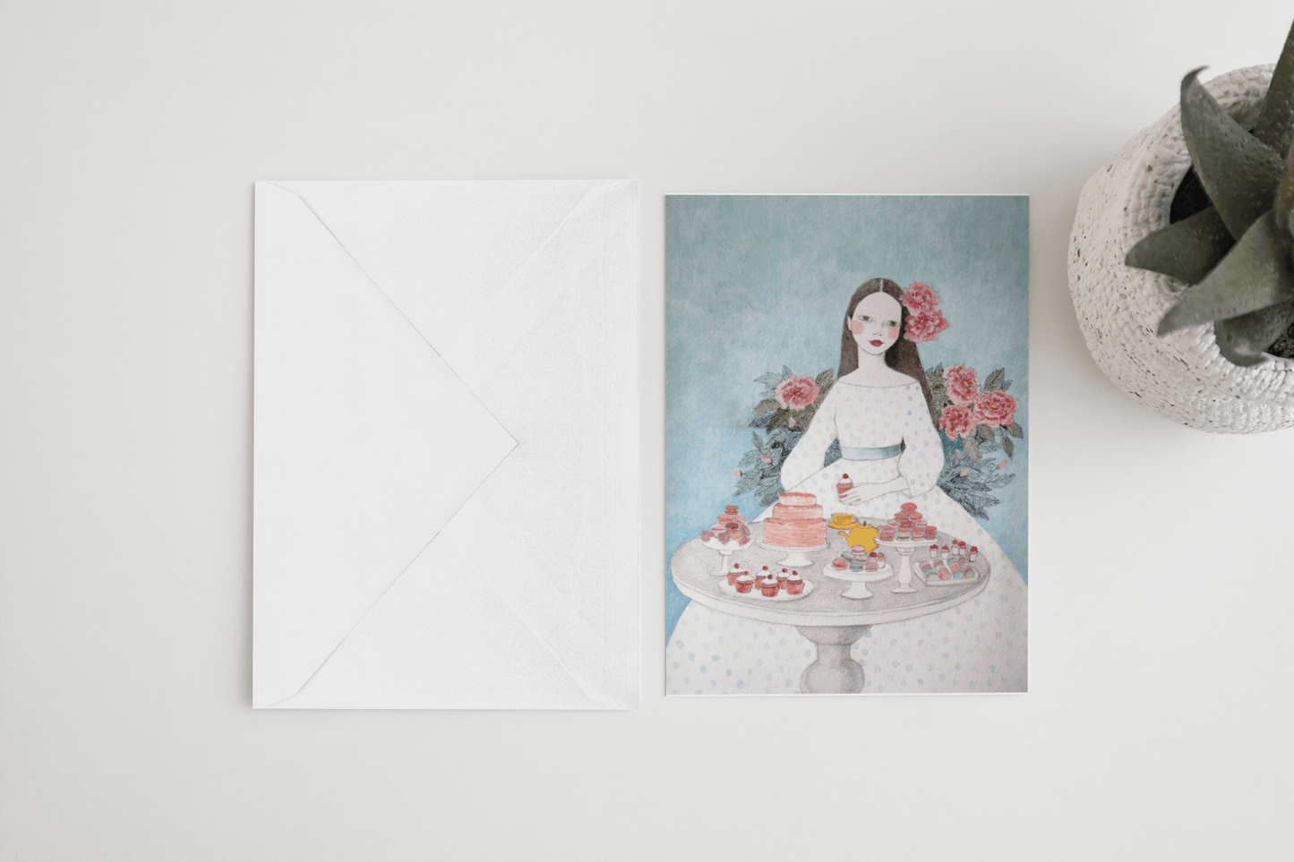 Once Upon a Time - Set of 5 Fairy Tale Postcards