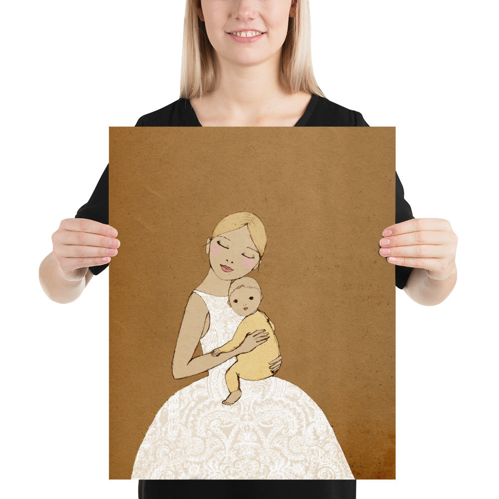 Mother and Child Poster