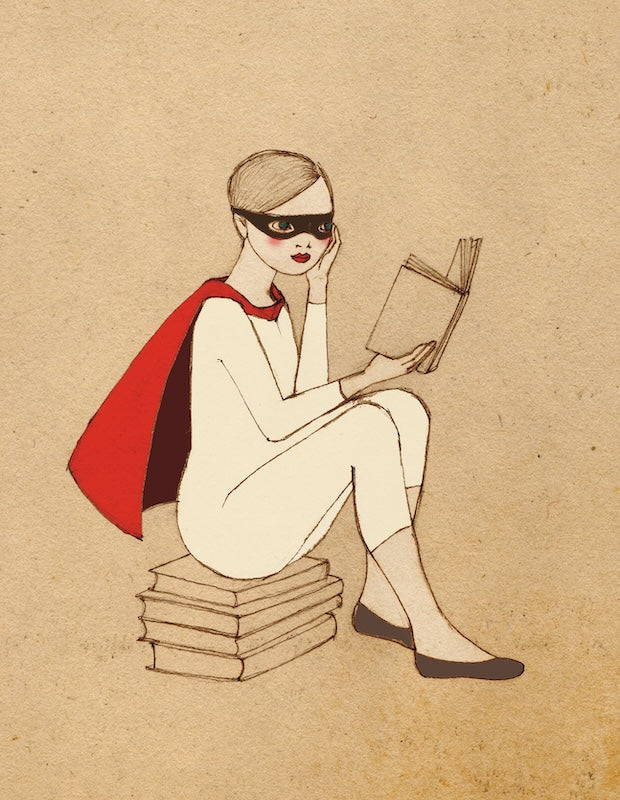 Superhero Reading Poster