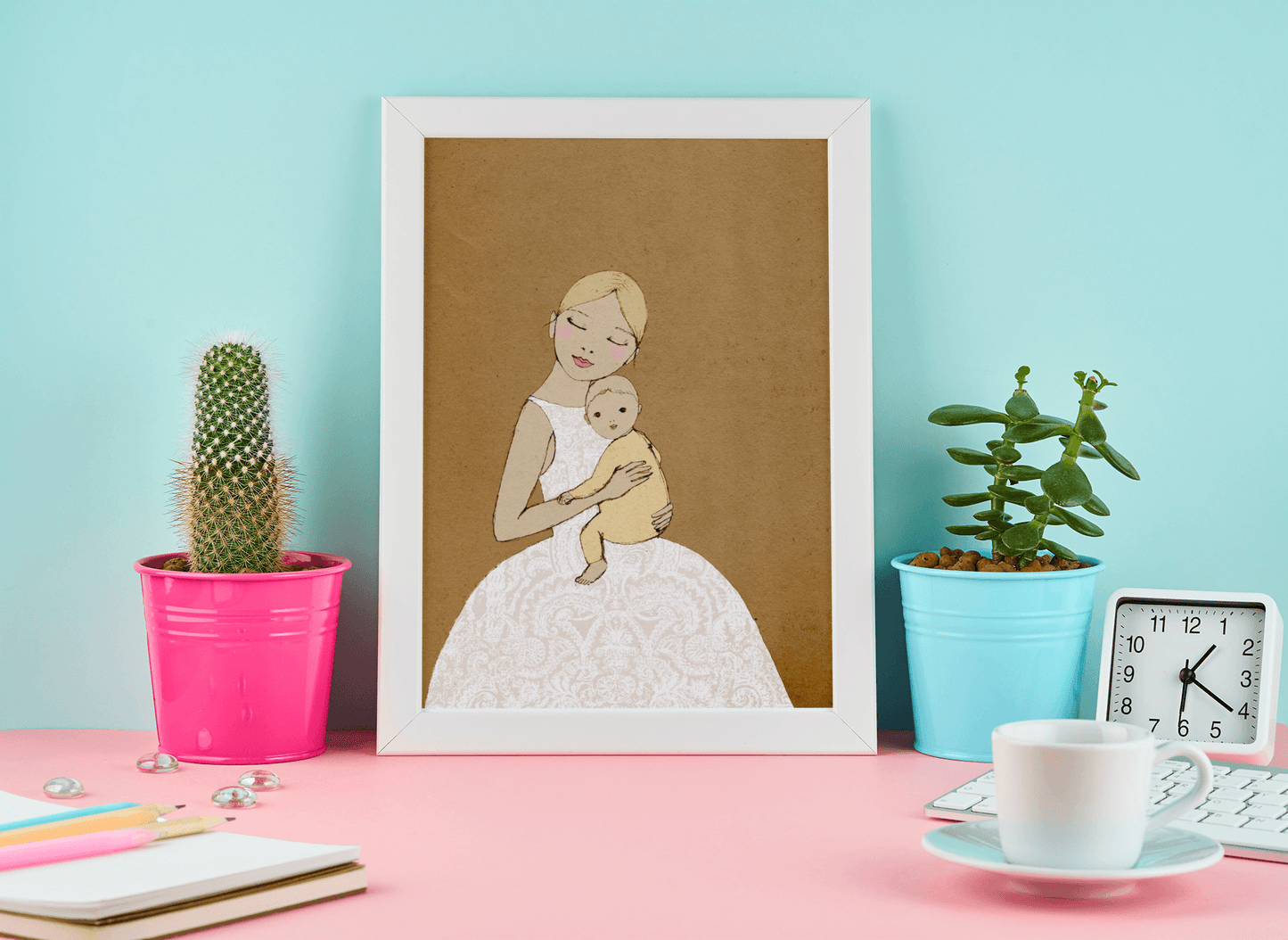 Mother and Child Poster