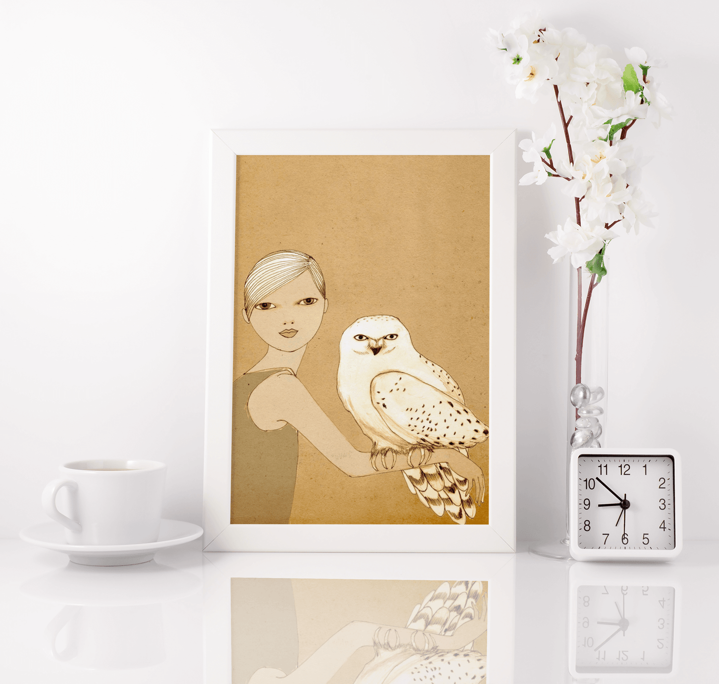Snowy Owl Poster