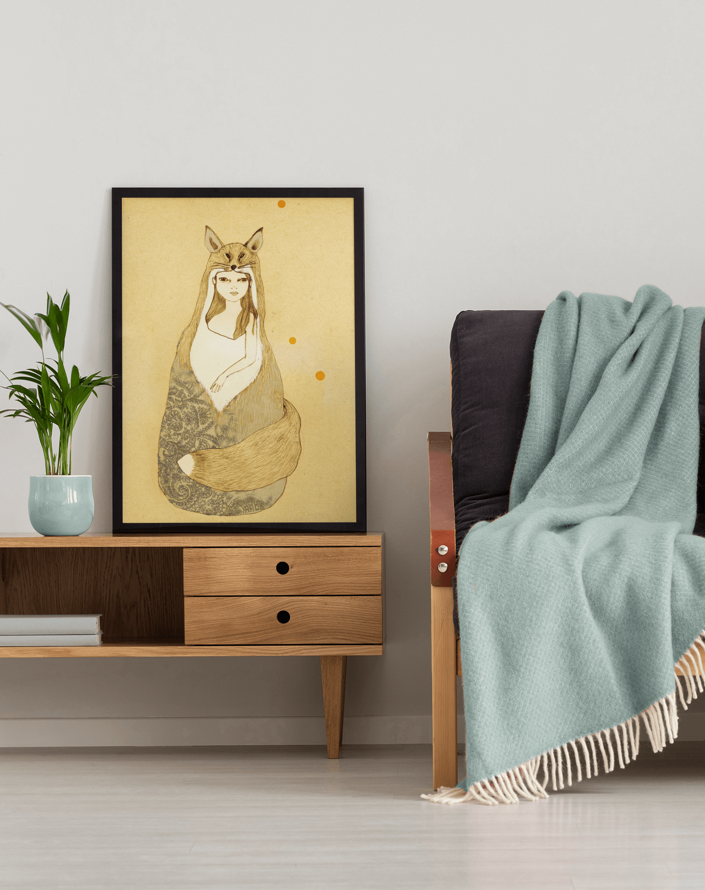 Rabbit Girl Poster