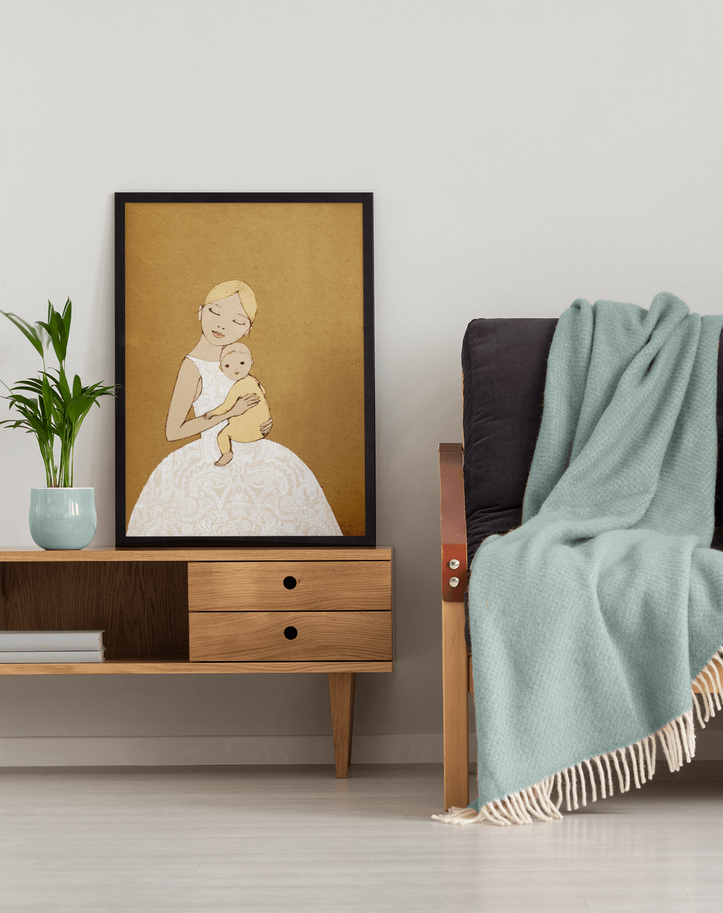 Mother and Child Poster