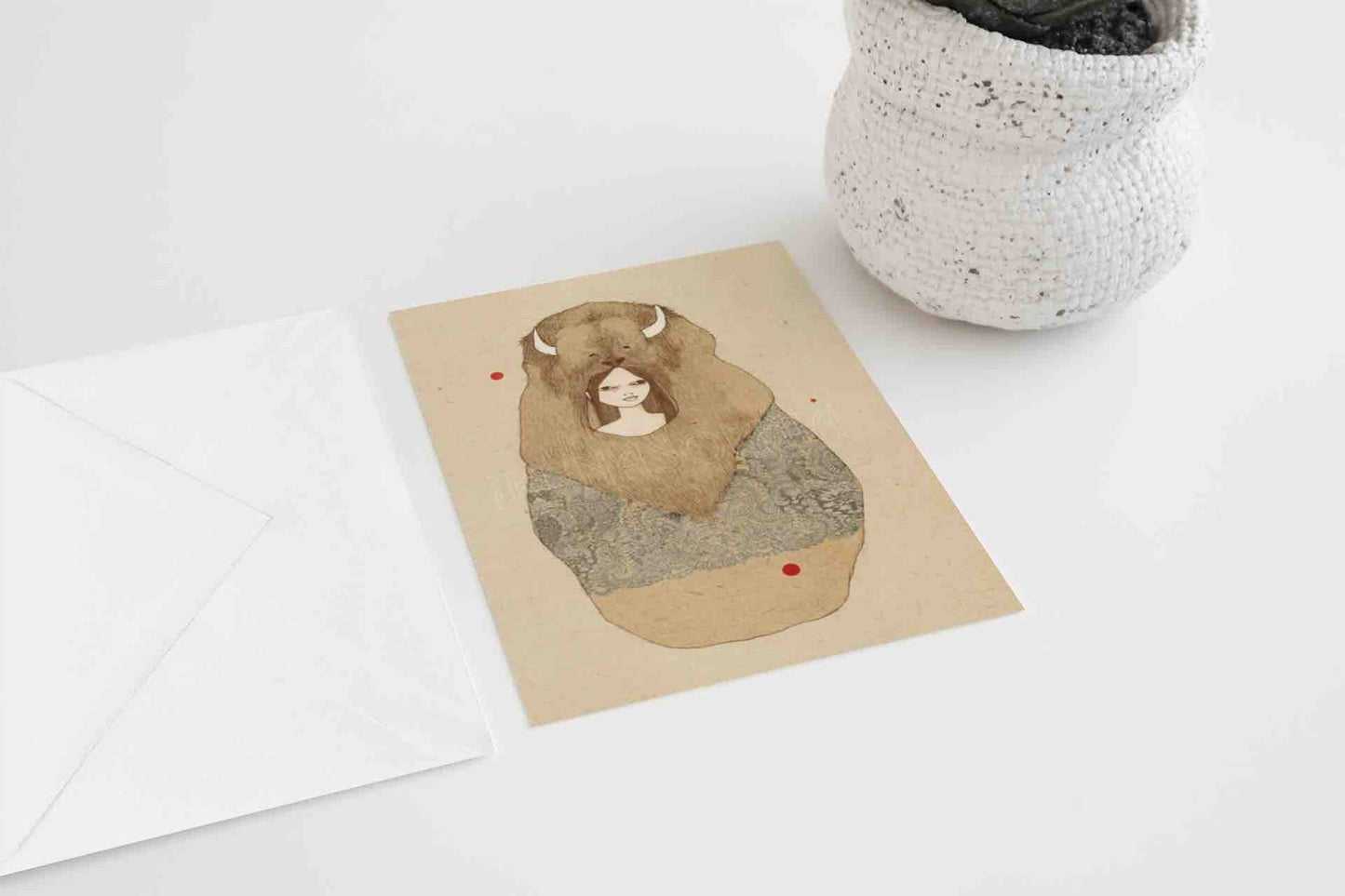 Spirit Animals - Set of 5 Nature Postcards