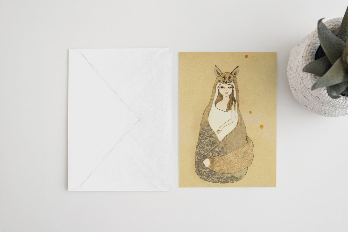 Spirit Animals - Set of 5 Nature Postcards