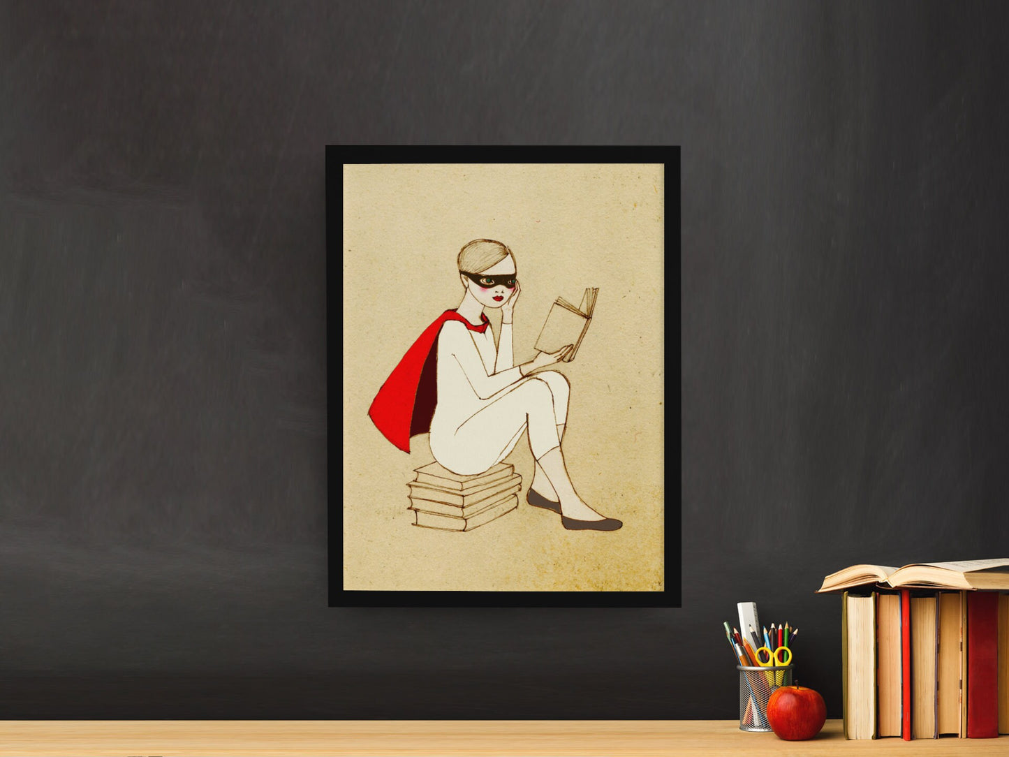 Superhero Reading Poster