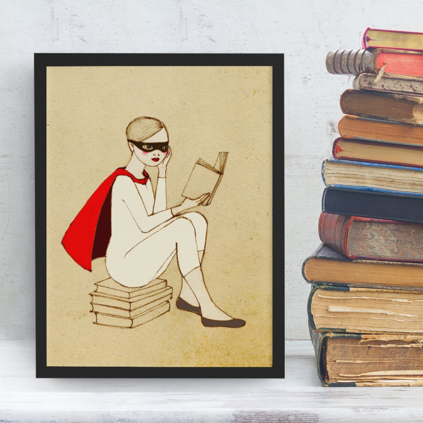 Superhero Reading Poster