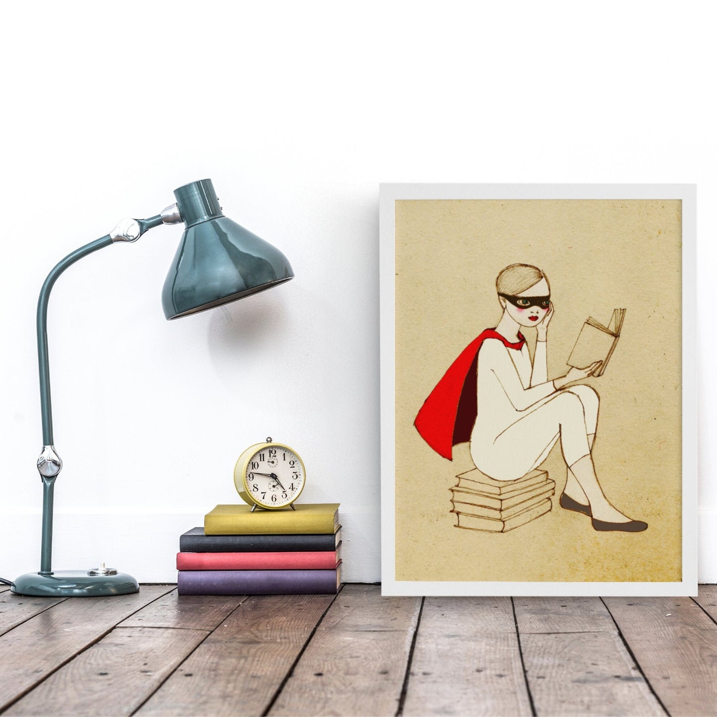 Superhero Reading Poster