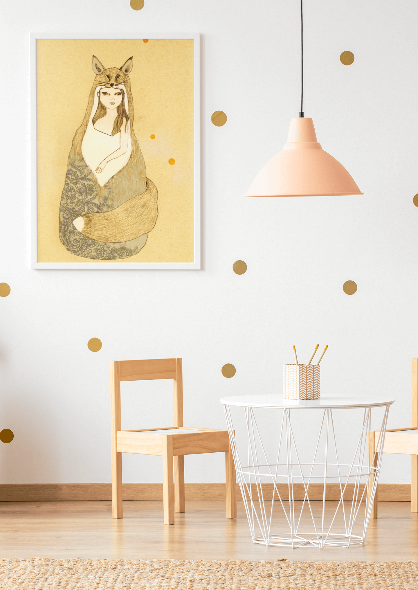 Rabbit Girl Poster
