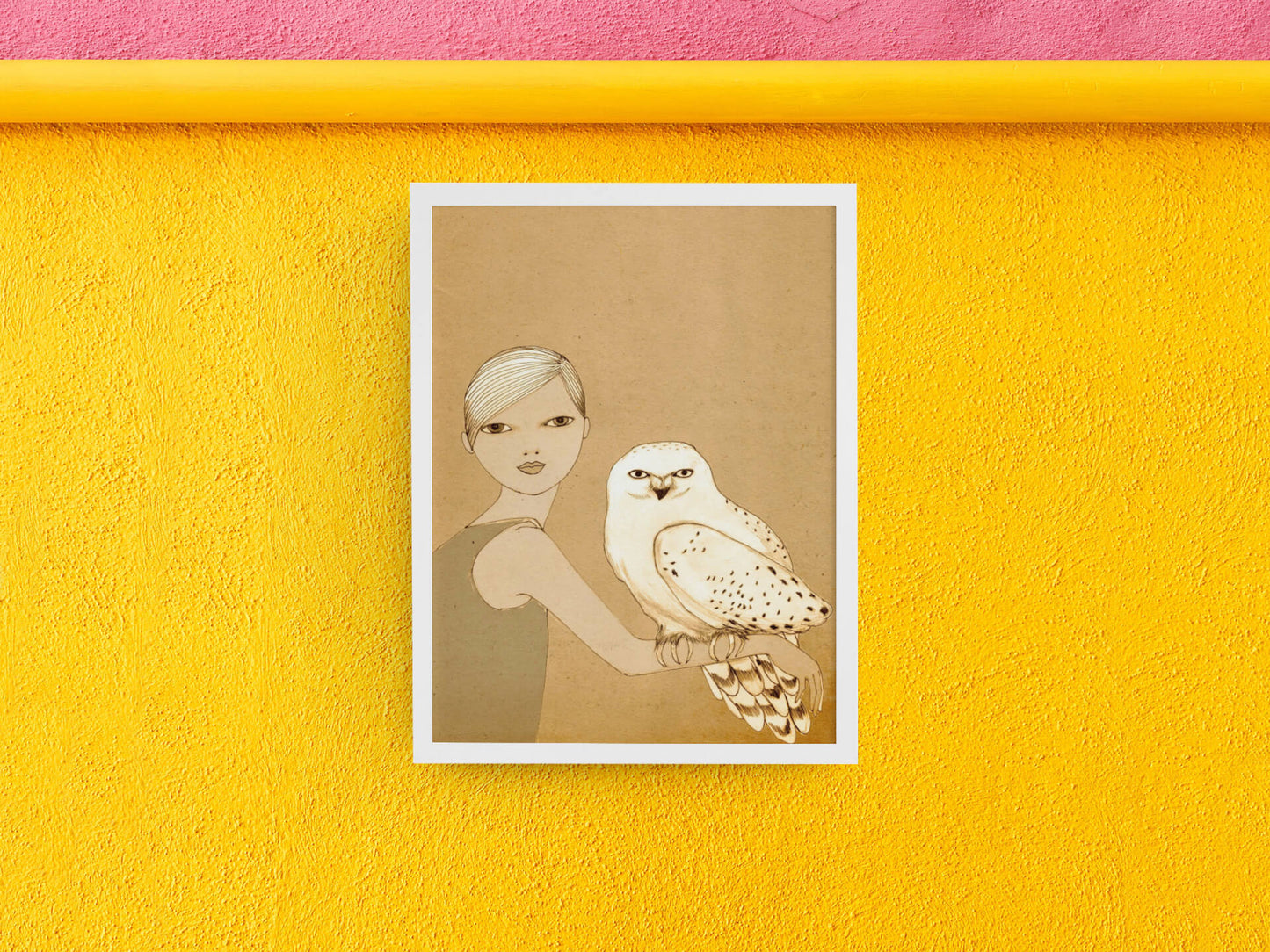 Snowy Owl Poster