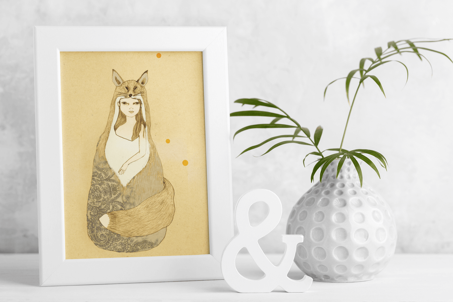 Fox Girl Poster