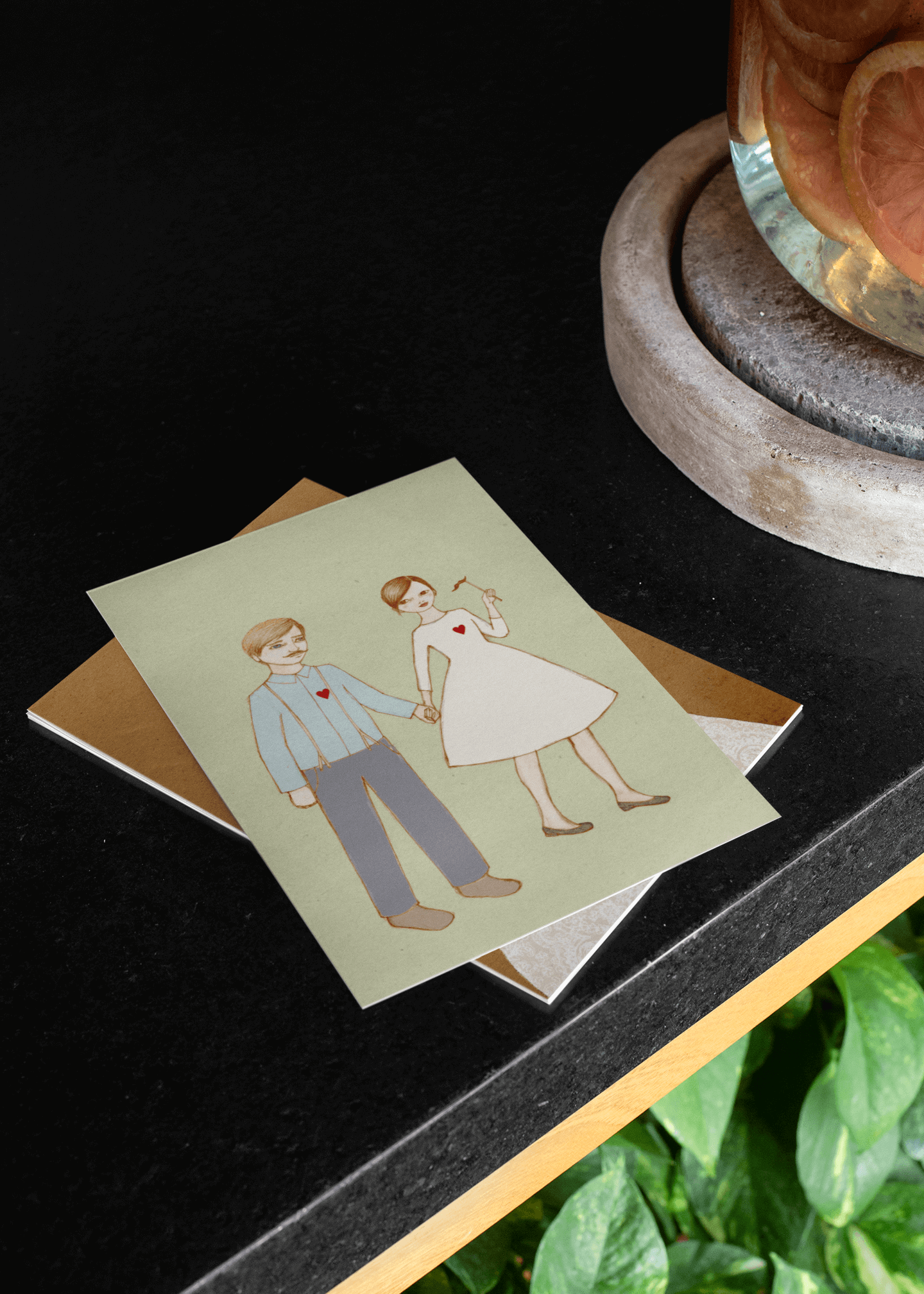 Small Celebrations - Set of 5 Holiday Postcards