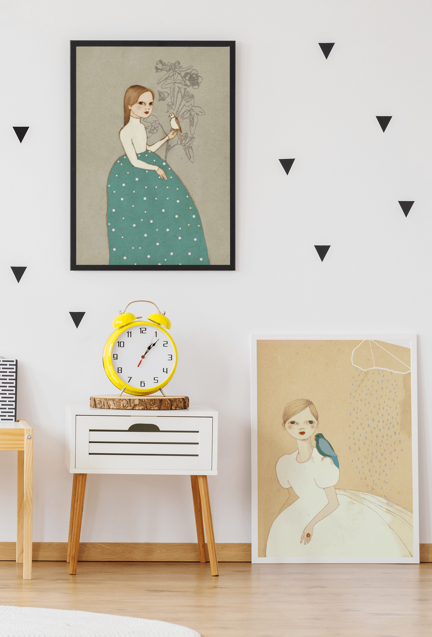 Dove Girl Poster