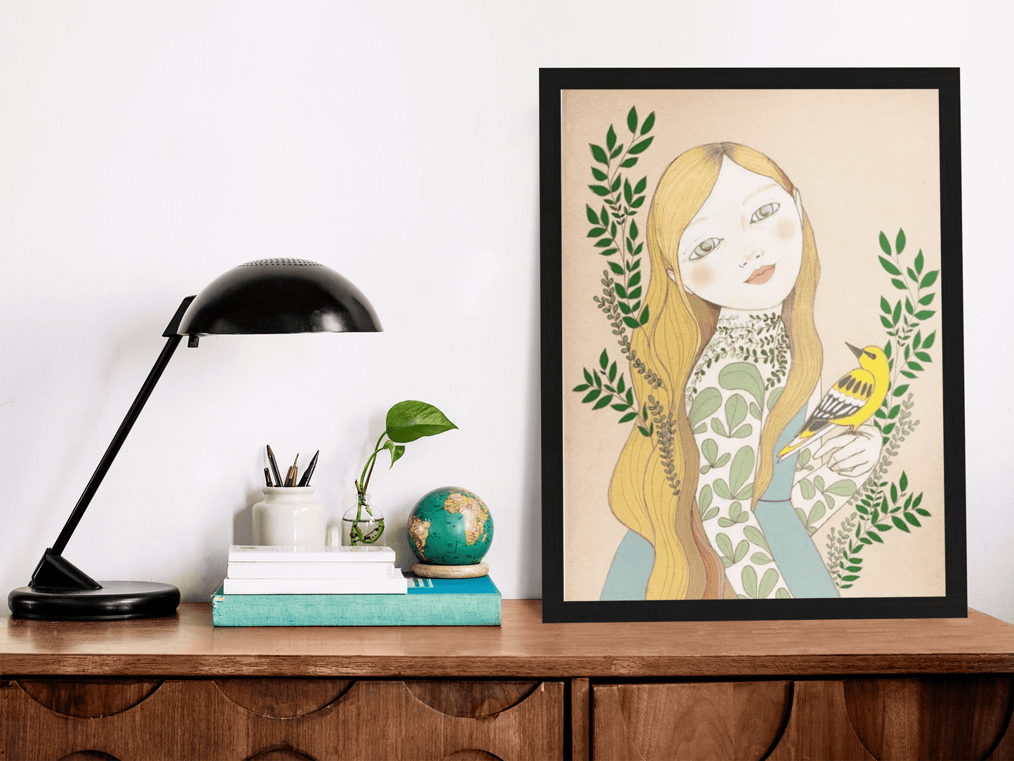 Yellow Oriole Poster