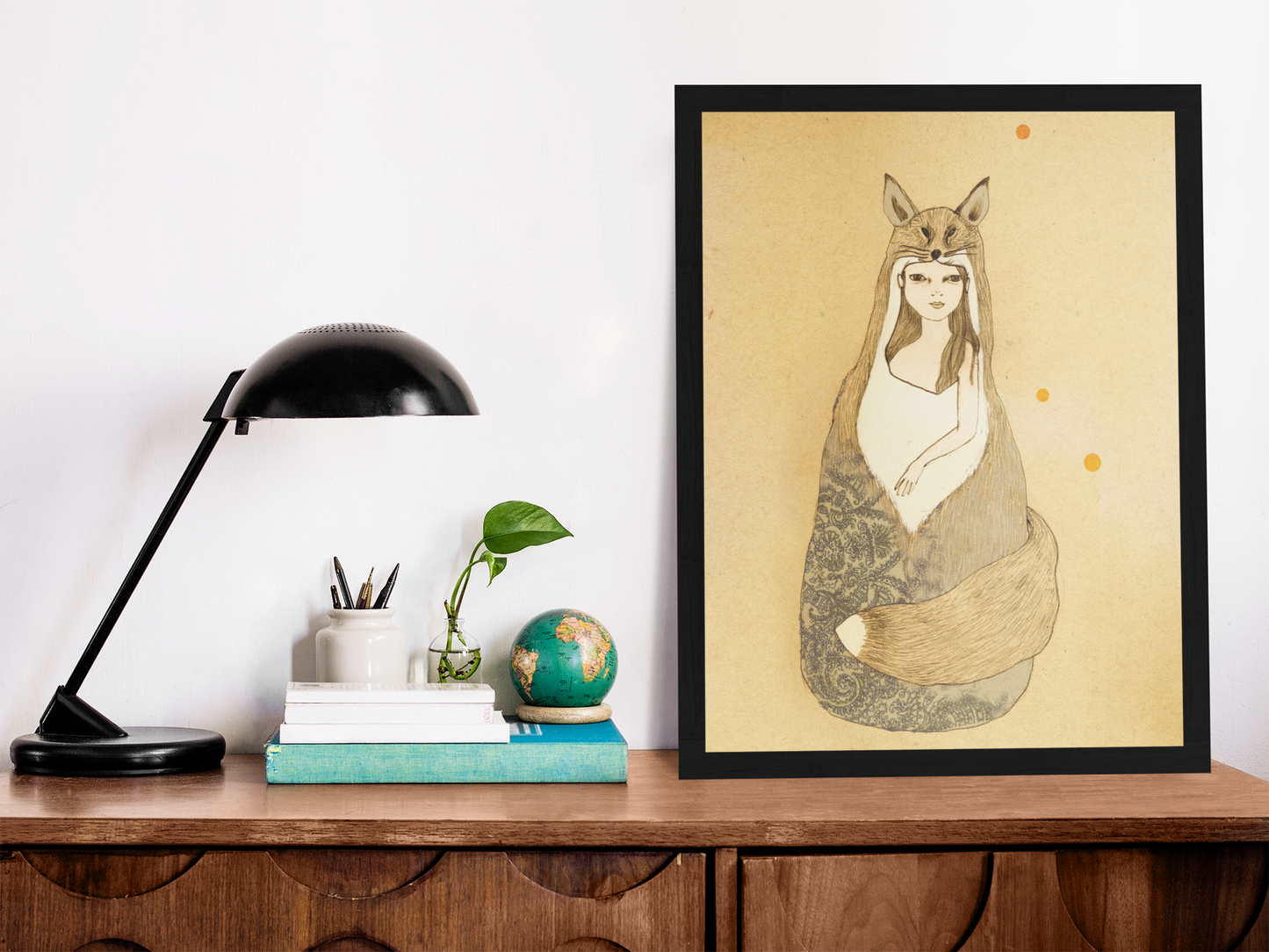 Fox Girl Poster