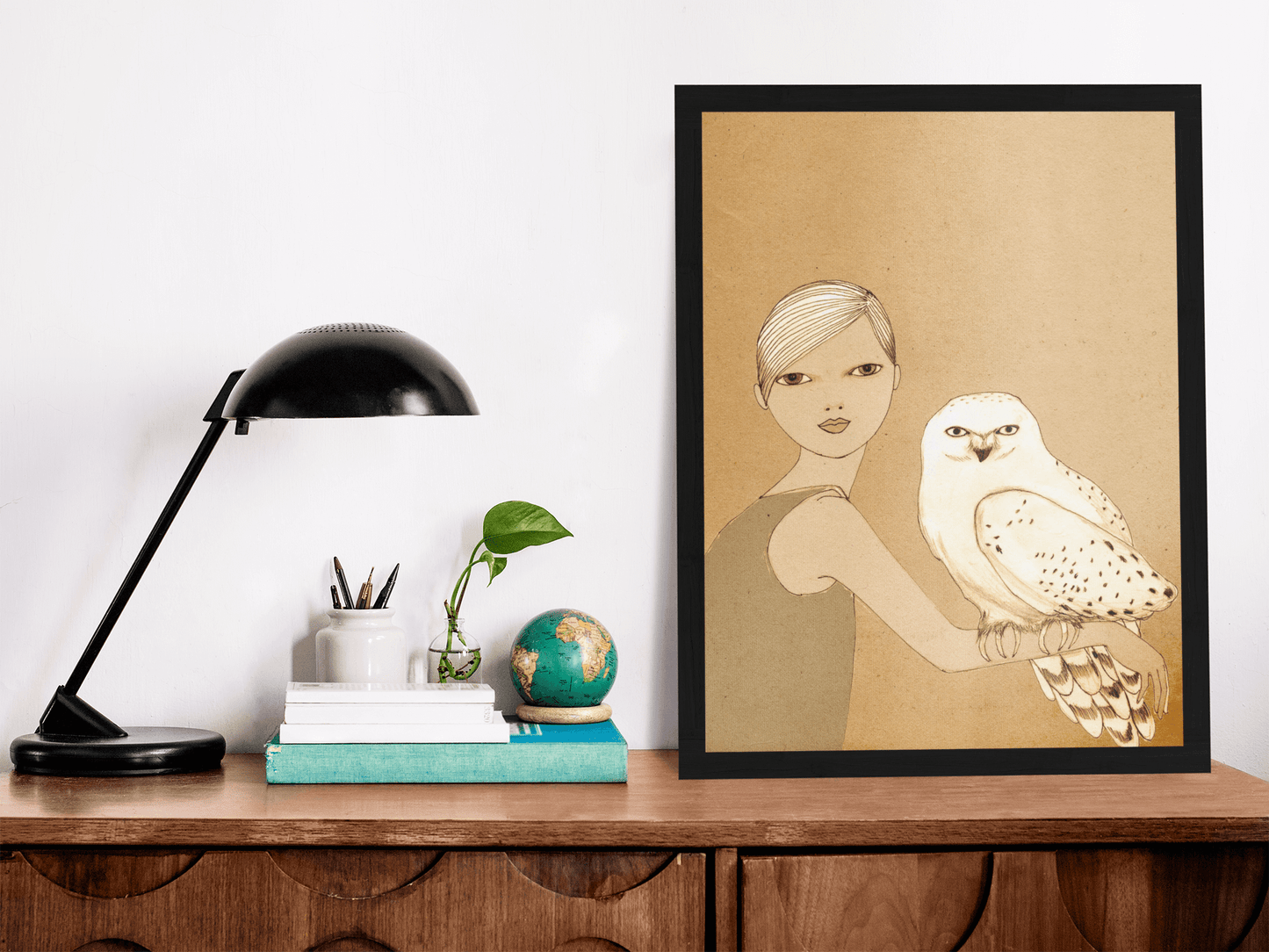Snowy Owl Poster