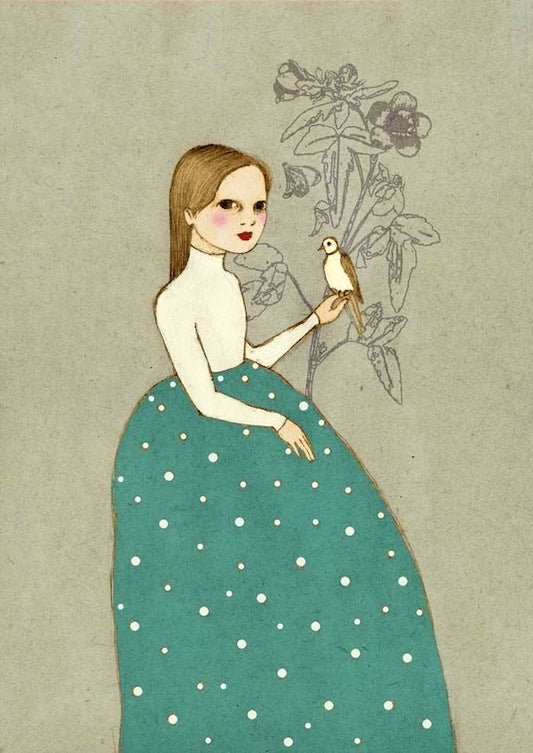 Dove Girl Poster