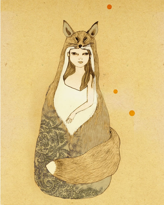 Fox Girl Poster