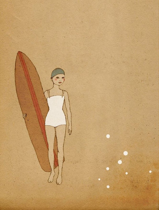 Sizing the Wave Poster