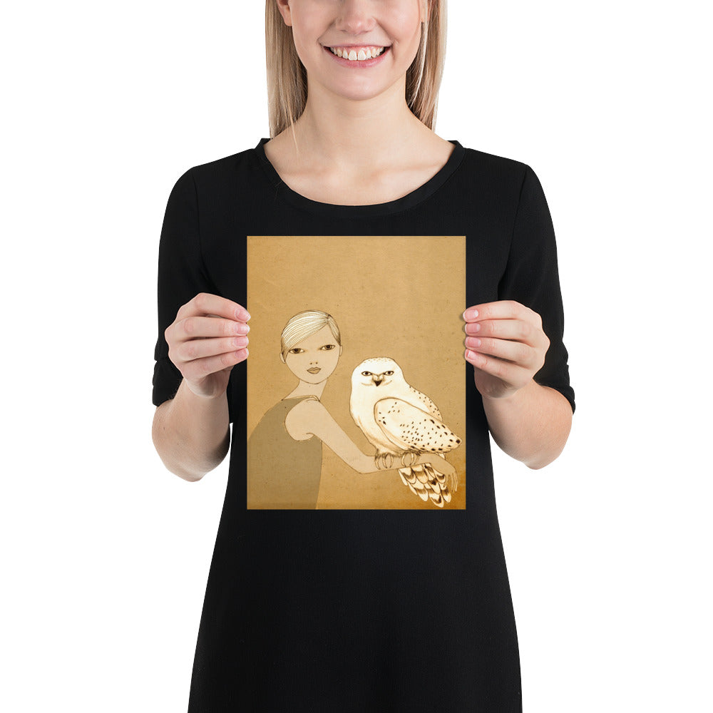 Snowy Owl Poster