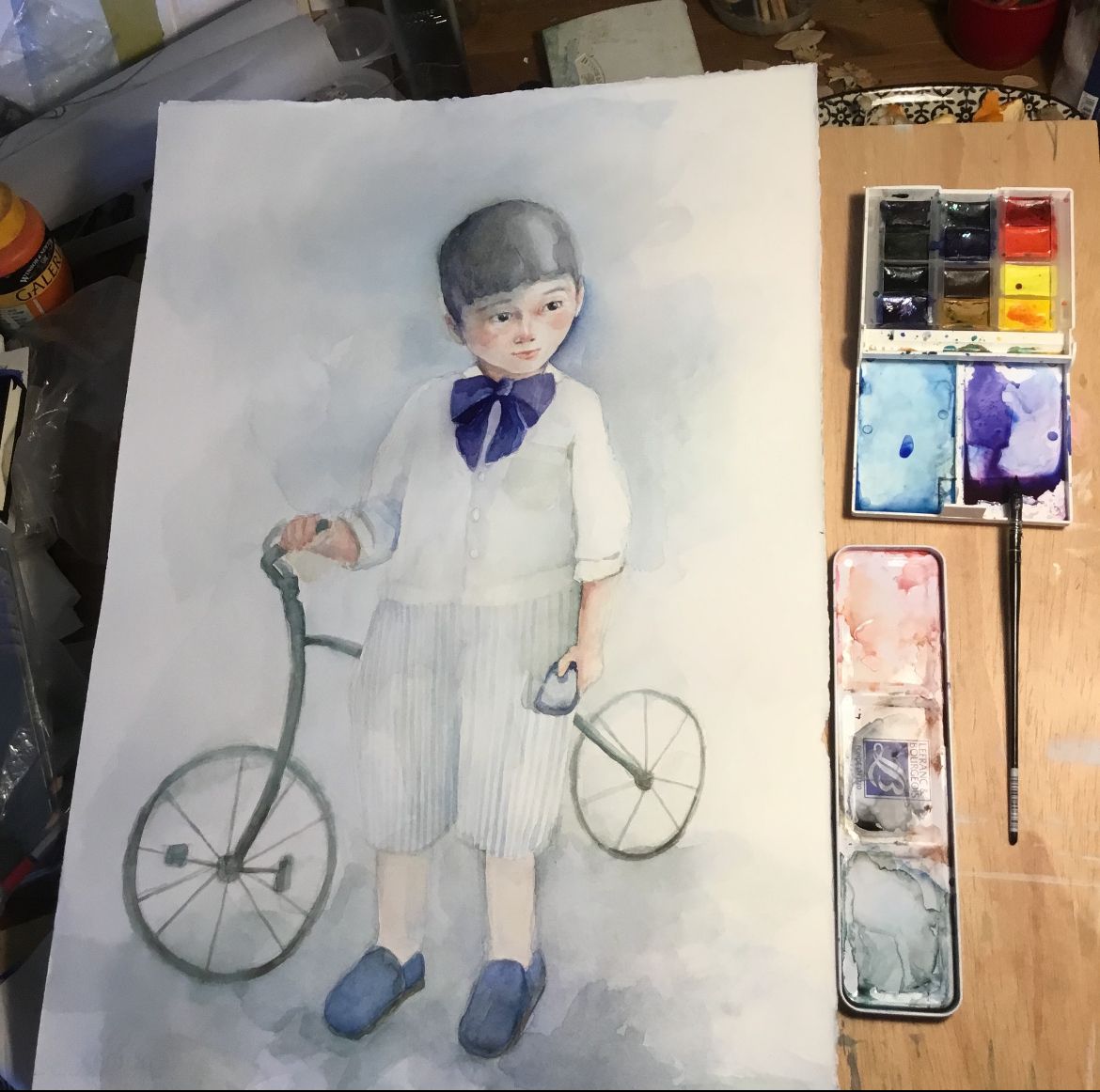 Personalized Custom Illustration (Physical illustration)