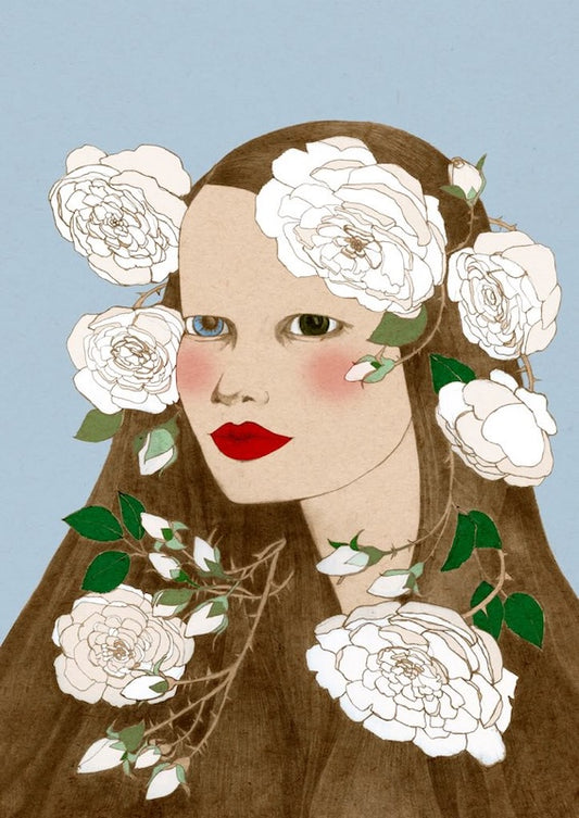 White Rose Poster