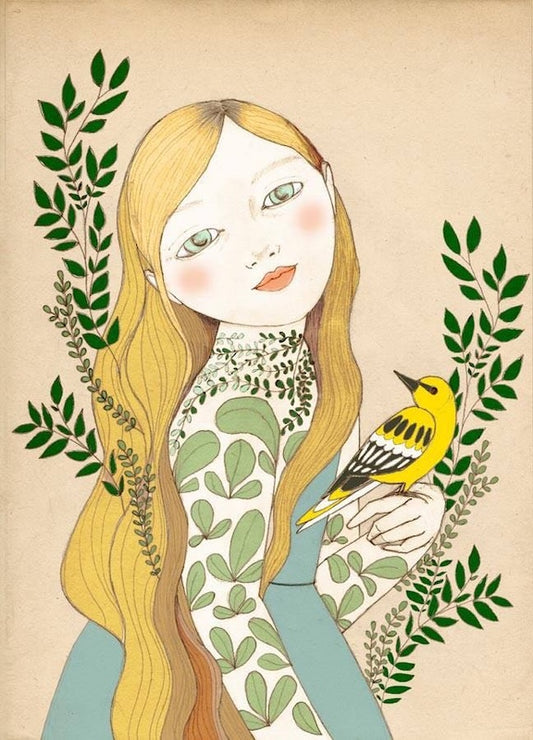 Yellow Oriole Poster