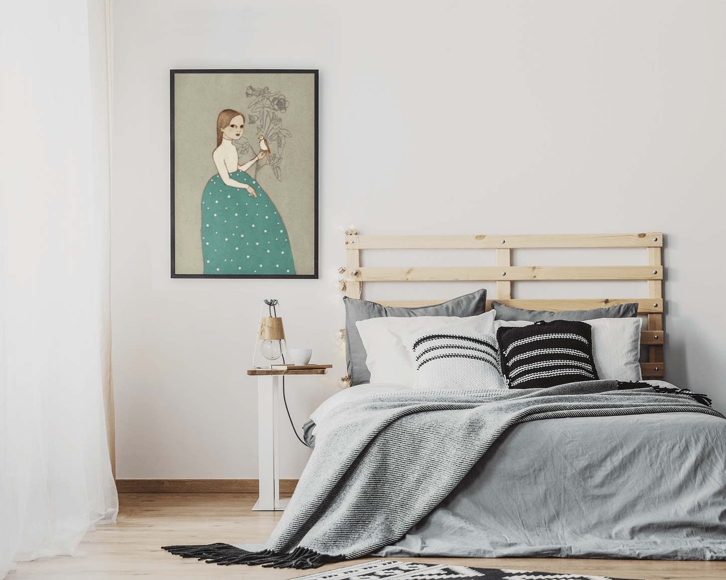 Dove Girl Poster