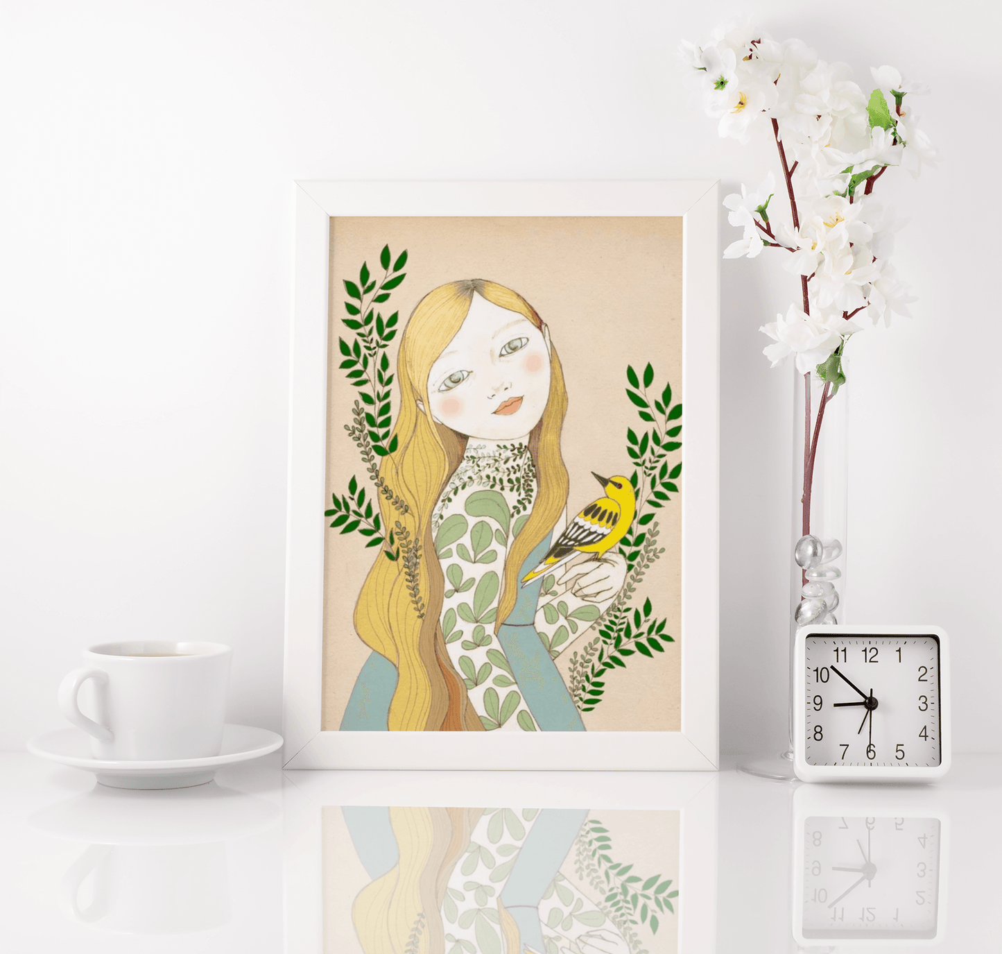 Yellow Oriole Poster