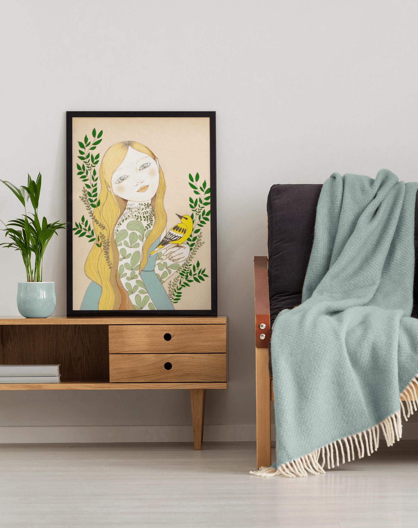 Yellow Oriole Poster