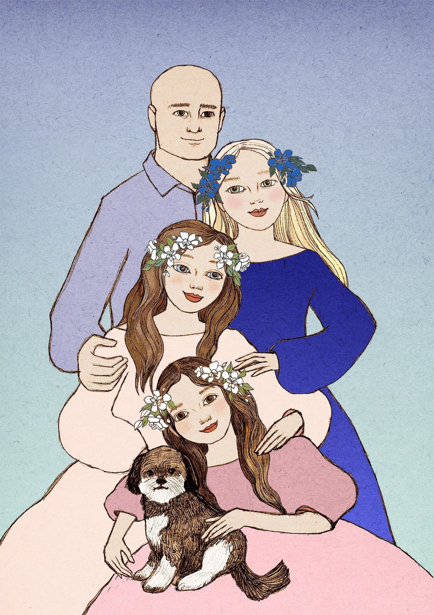 Personalized Custom Illustration (Digital Download)