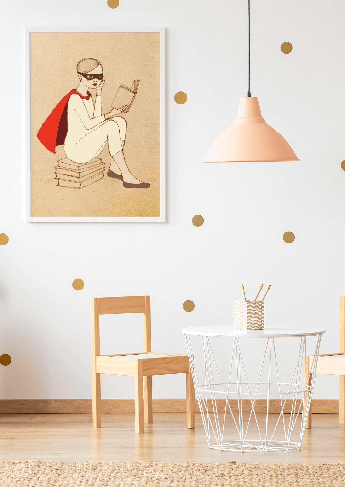 Superhero Reading Poster