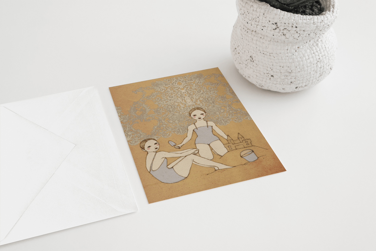 Beach Girls - Set of 5 Postcards