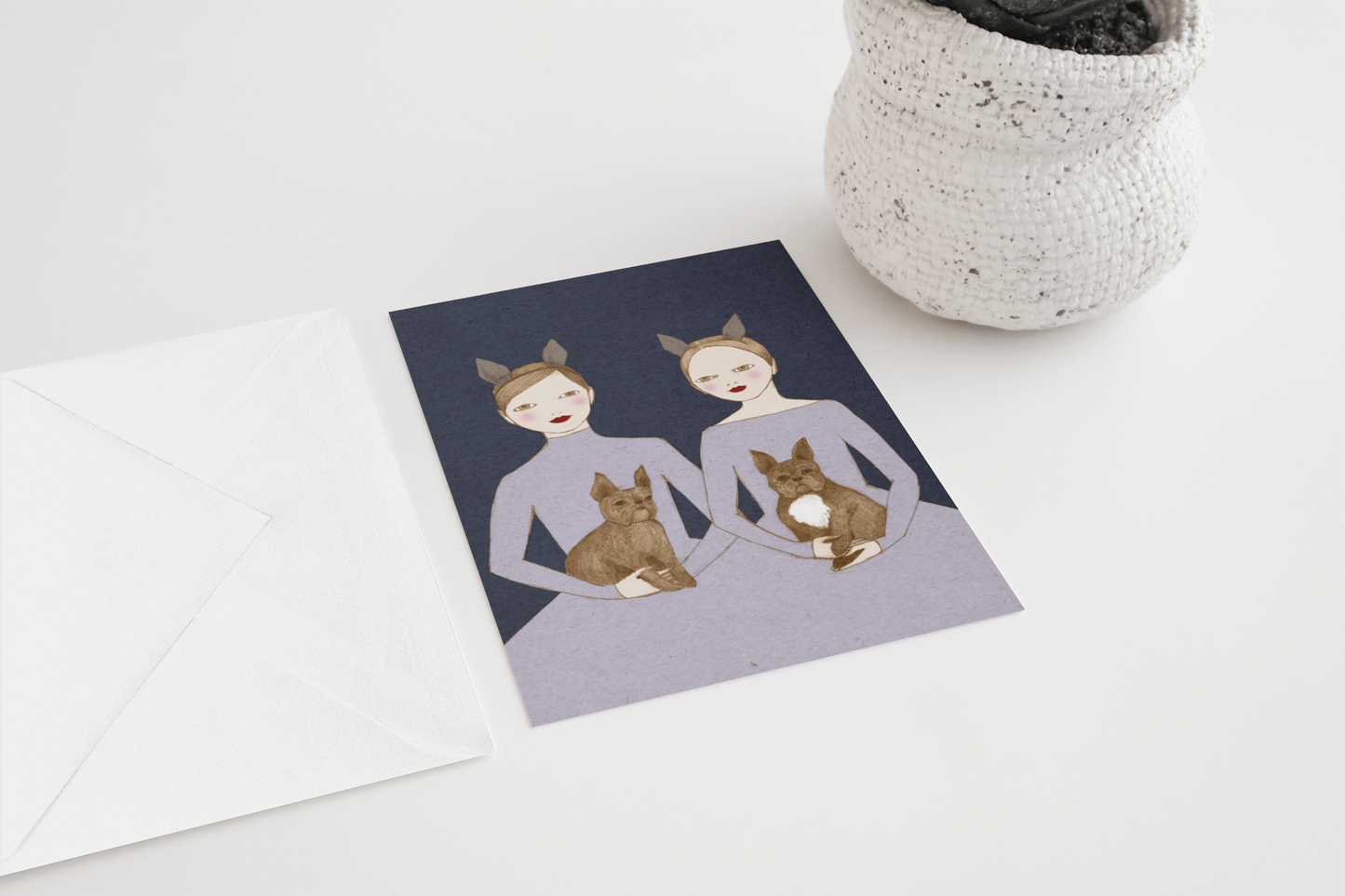 Faithful Friends - Set of 5 Pet Postcards