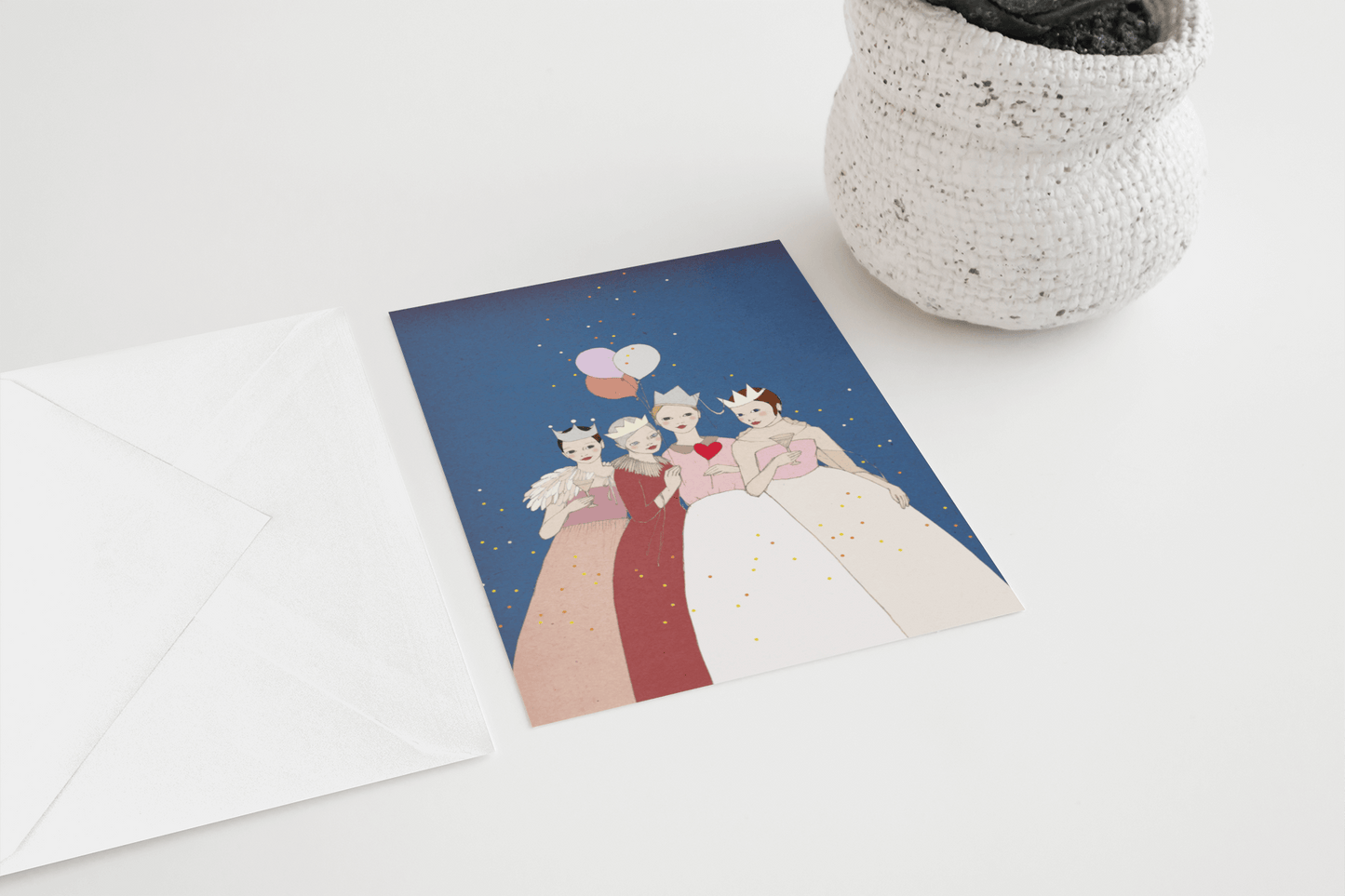 Small Celebrations - Set of 5 Holiday Postcards