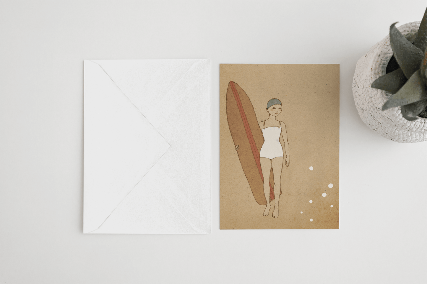 Beach Girls - Set of 5 Postcards