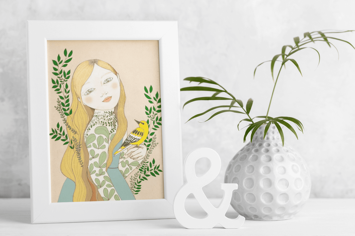 Yellow Oriole Poster