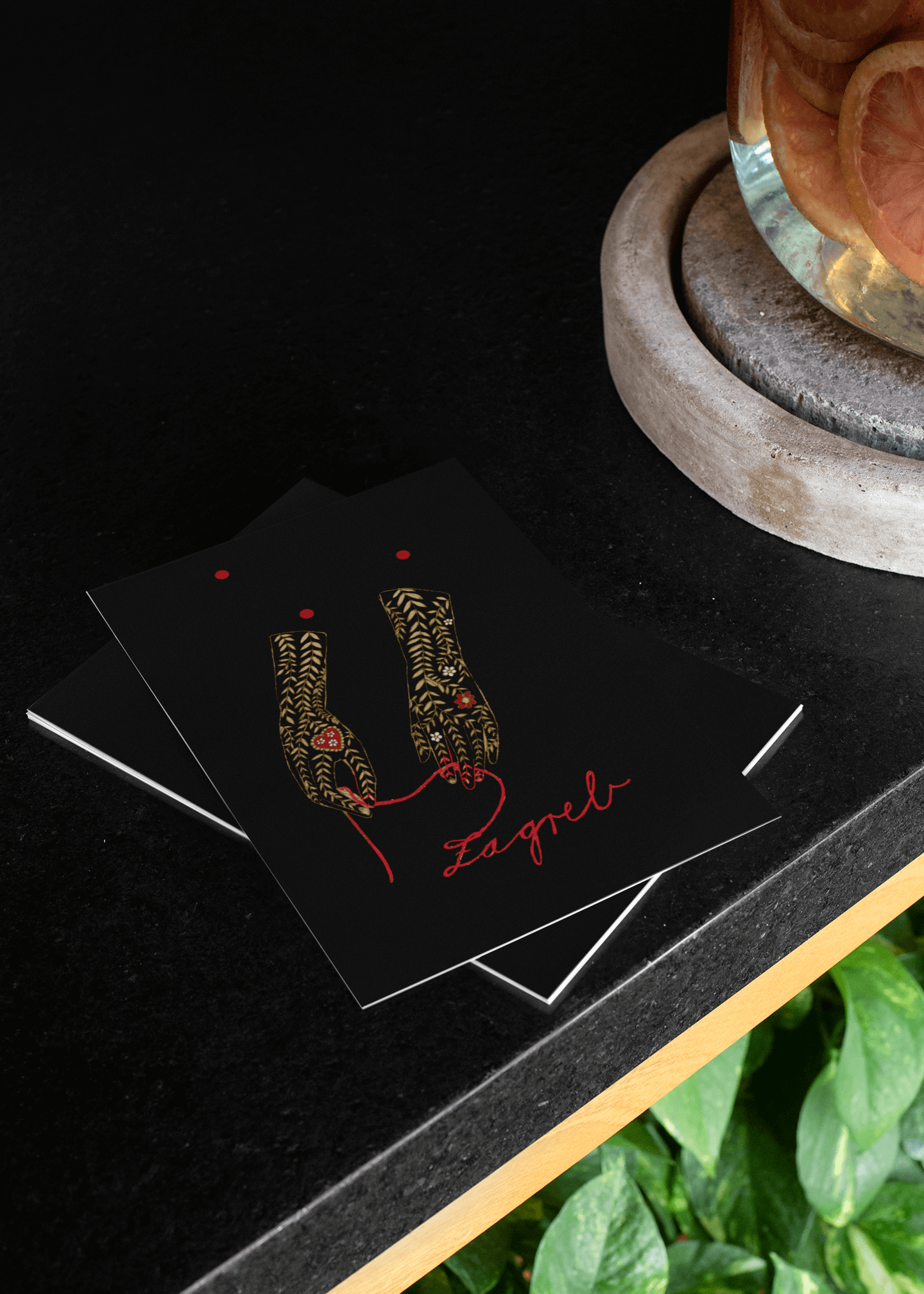 Zagreb - Set of 5 Croatian Postcards