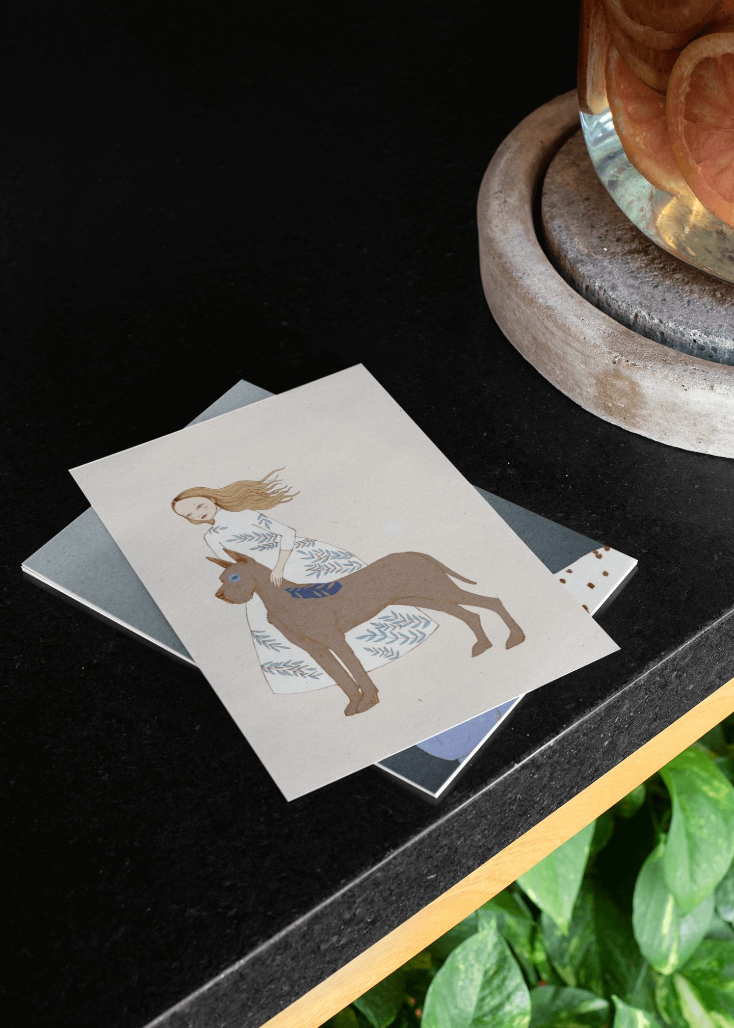 Faithful Friends - Set of 5 Pet Postcards